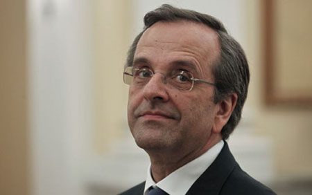 Thủ tướng Hy Lạp Antonis Samaras.